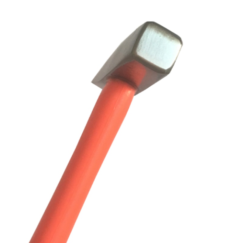 German type machinist hammer, Carbon steel drop forged, with fiberglass plastic coated handle