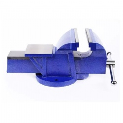 Light Duty Bench Vise, Professional Manufacturer, Machine vice Fixed Base With Anvil