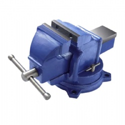 Bench Vise, Normal Duty, 360 Degree Swivel Base Without Anvil Adjustable Rotary Machine Vice