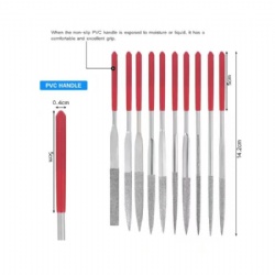 Hot Sale REACH Test Passed 16 Piece Mini Needle File and Diamond Tools Set