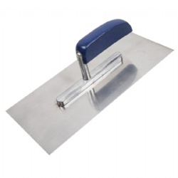 Mirror Polished Plastering trowel, Carbon steel, with wooden handle, Solid structure, construction and decoration tools