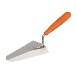 Bricklaying trowel, with new model ergonomics plastic handle, Solid structure, constructioning and plastering tools