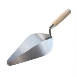 Bricklaying trowel, with hard wood handle, Solid structure, plastering tools