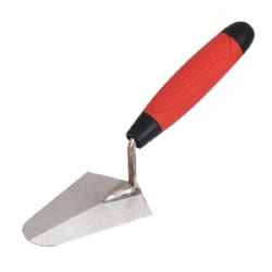 Bricklaying trowel, with ergonomics plastic handle, Solid structure, construction and plastering tools
