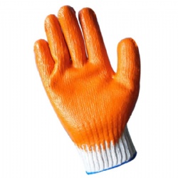 Latex coated gloves, safety working protection, Anti slip wear resistance high elastic wrist