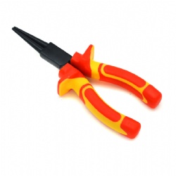 VDE 1000V Insulated Round Nose Pliers, Industrial Grade