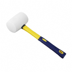 High quality White Mallet with fiberglass handle, Factory price